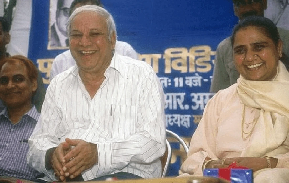 Mayawati And Kanshiram