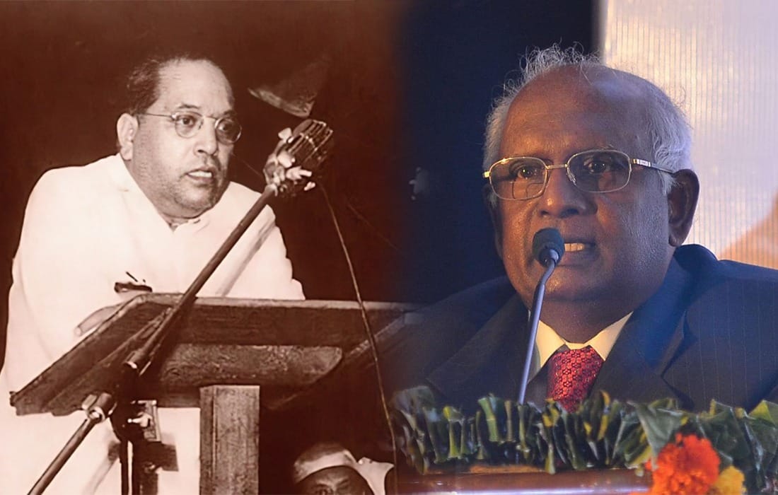 KG balakrishnan, Bheemrao Ambedkar