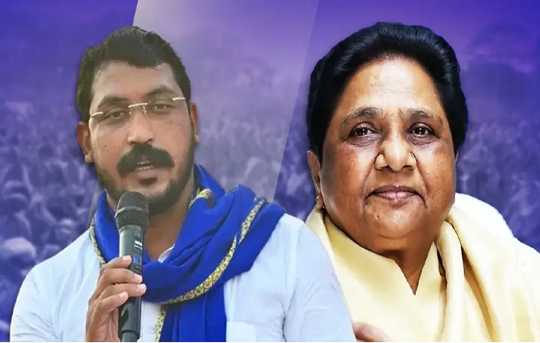 Mayawati and Chandrashekar Azad, Mayawati vs Chandrashekhar