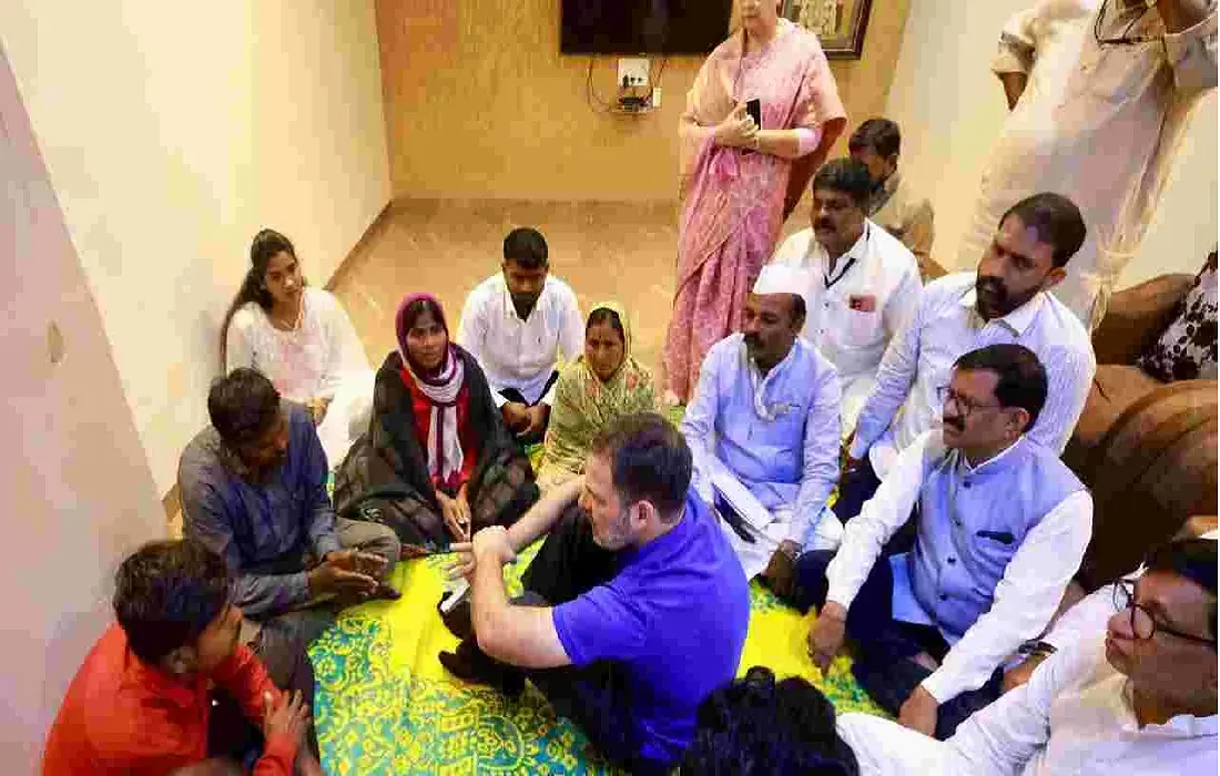 Rahul Gandhi, Rahul Gandhi Visits In Maharashtra Parbhani