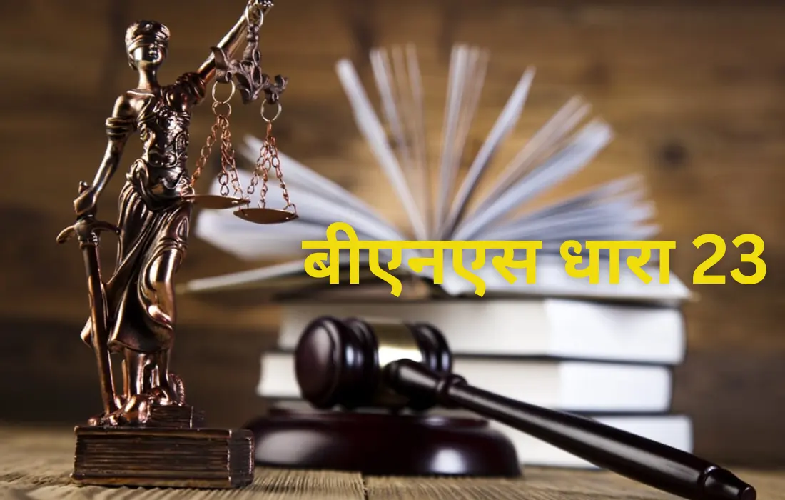 BNS Section 23 in Hindi, BNS section 23