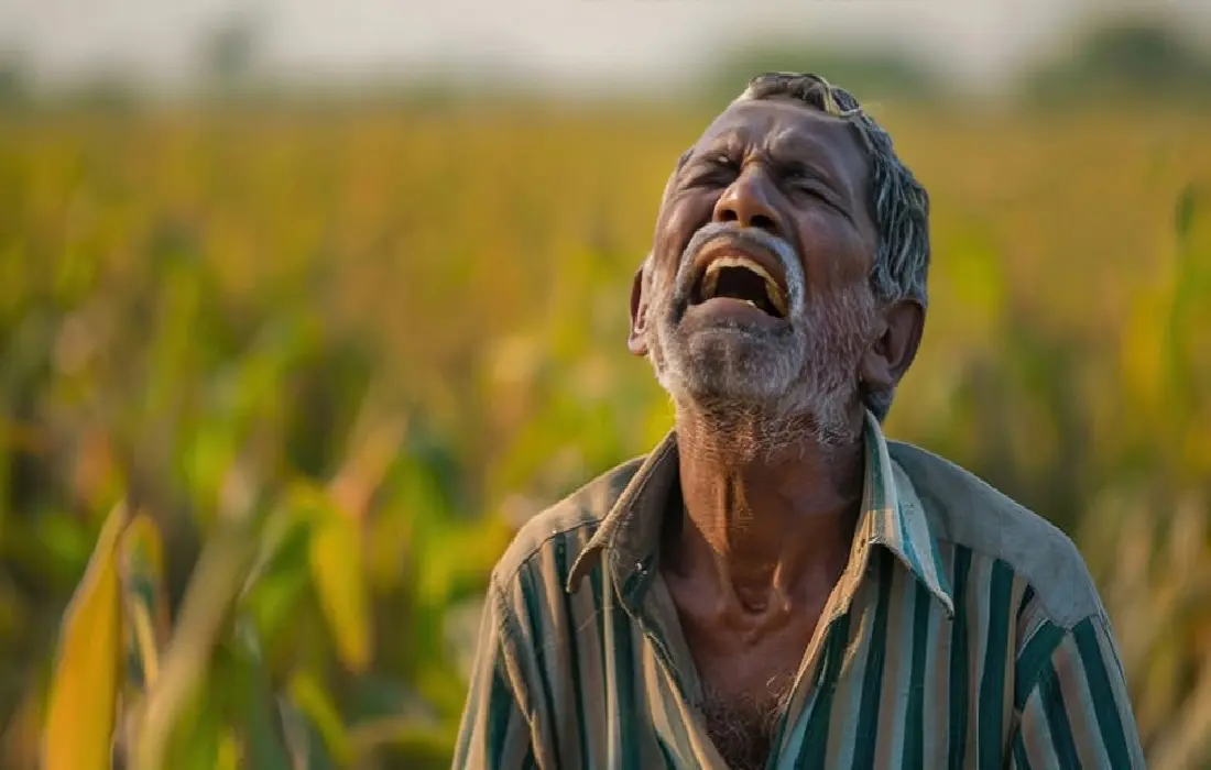 Bhagpat news, Misbehave with Farmer