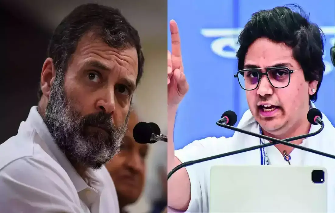 Akash Anand attack on Congress party, Akash Anand