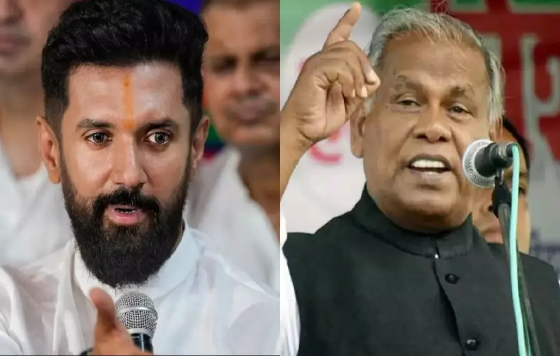 Jitan Ram Manjhi and Chirag Paswan, Bihar Election 2025