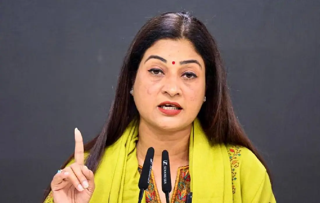 Alka Lamba, Alka Lamba Attack on BJP