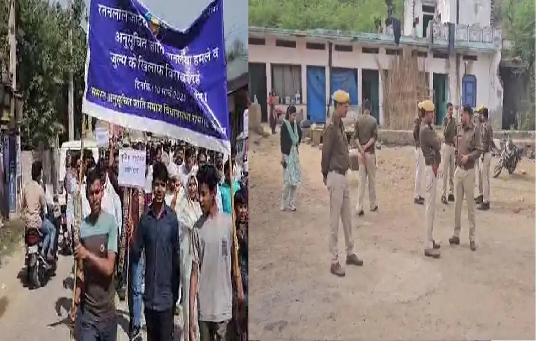 Alwar Ramgarh news, Dalit Rally