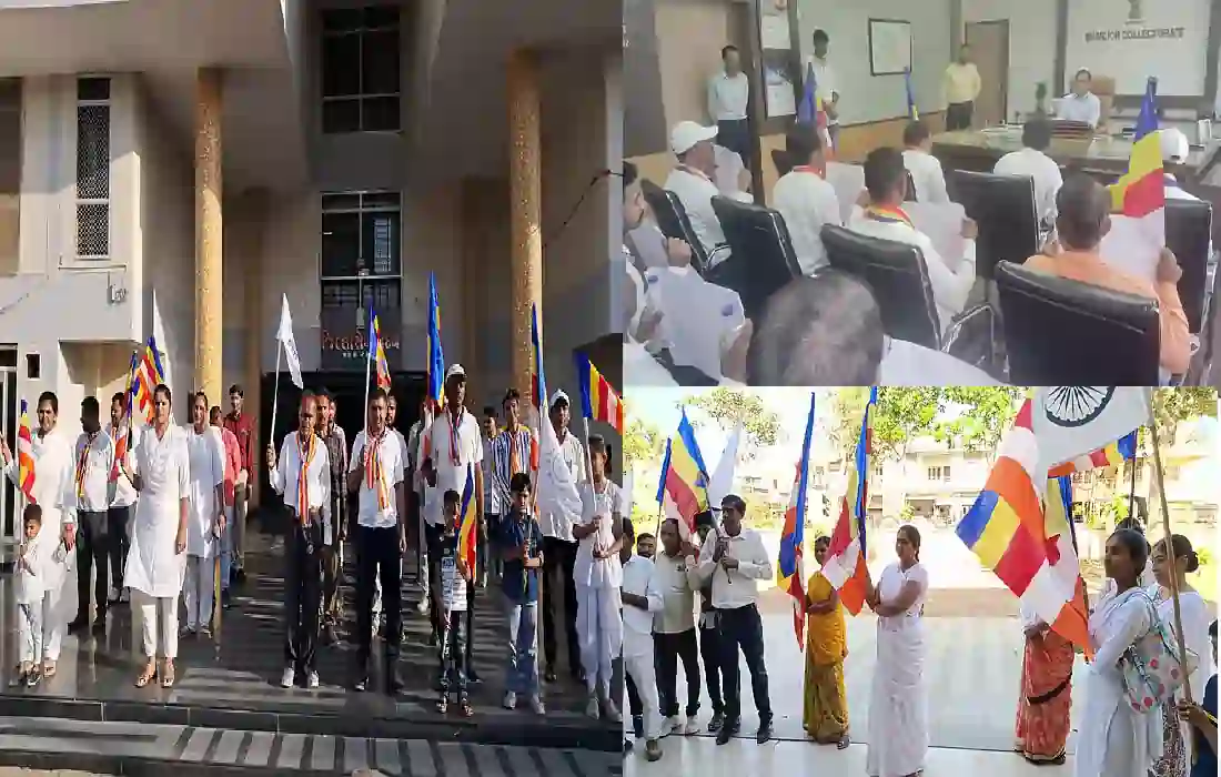 Gujarat Mahabodhi Protest