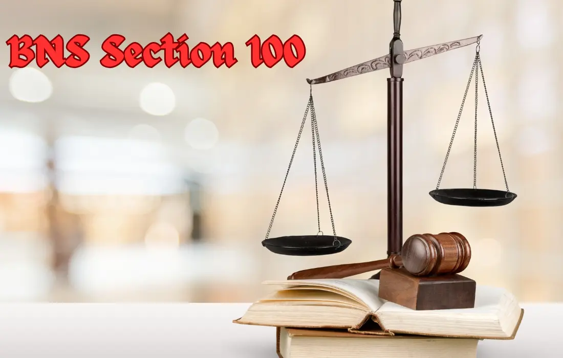BNS Section 100, BNS Section 100 in Hindi