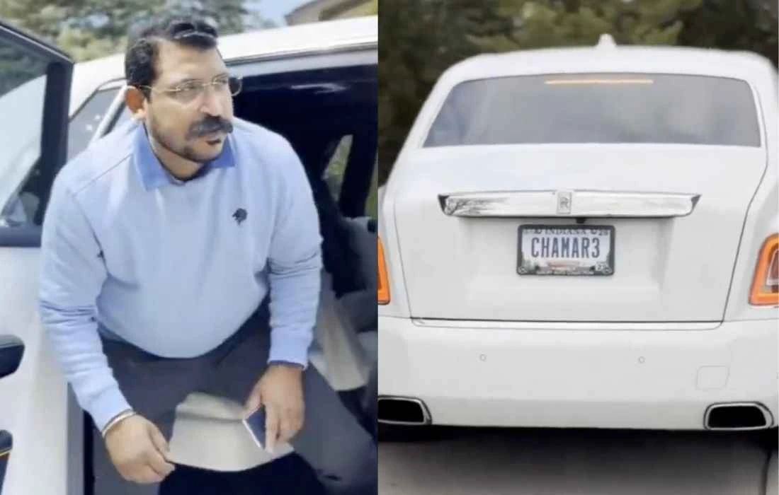 अमेरिका में 12 करोड़ की रोल्स रॉयस से घूमते दिखे चंद्रशेखर आजाद! मनुवादियों के पेट में उठ गई मरोड़ें