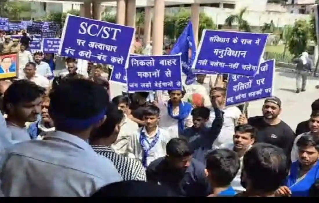 Aligarh brutally Beaten Dalit Aligarh news