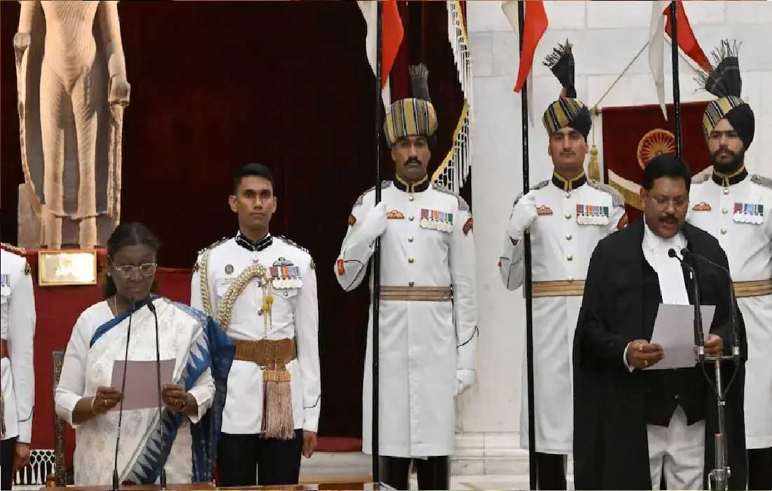 CJI B R Gavai Oath Ceremony, Justice CJI B R Gavai