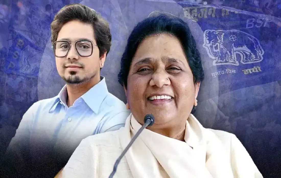 Mayawati - Akash Anand, Akash Anand Comeback BSP