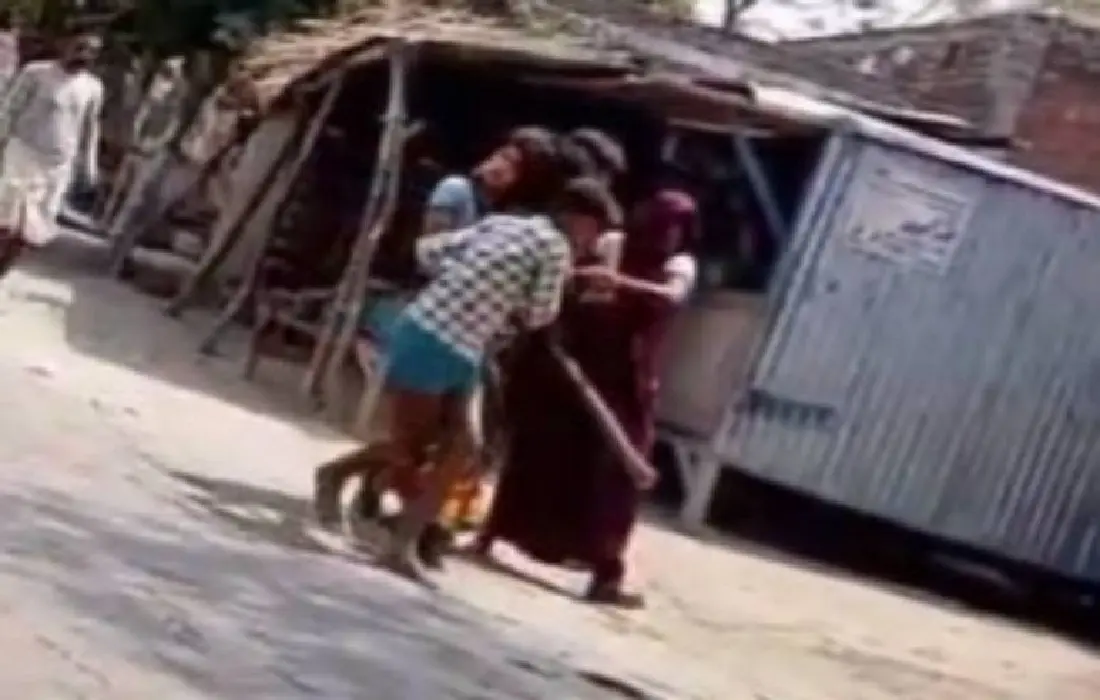 Sitapur news, Bullies Dragged Dalit Women
