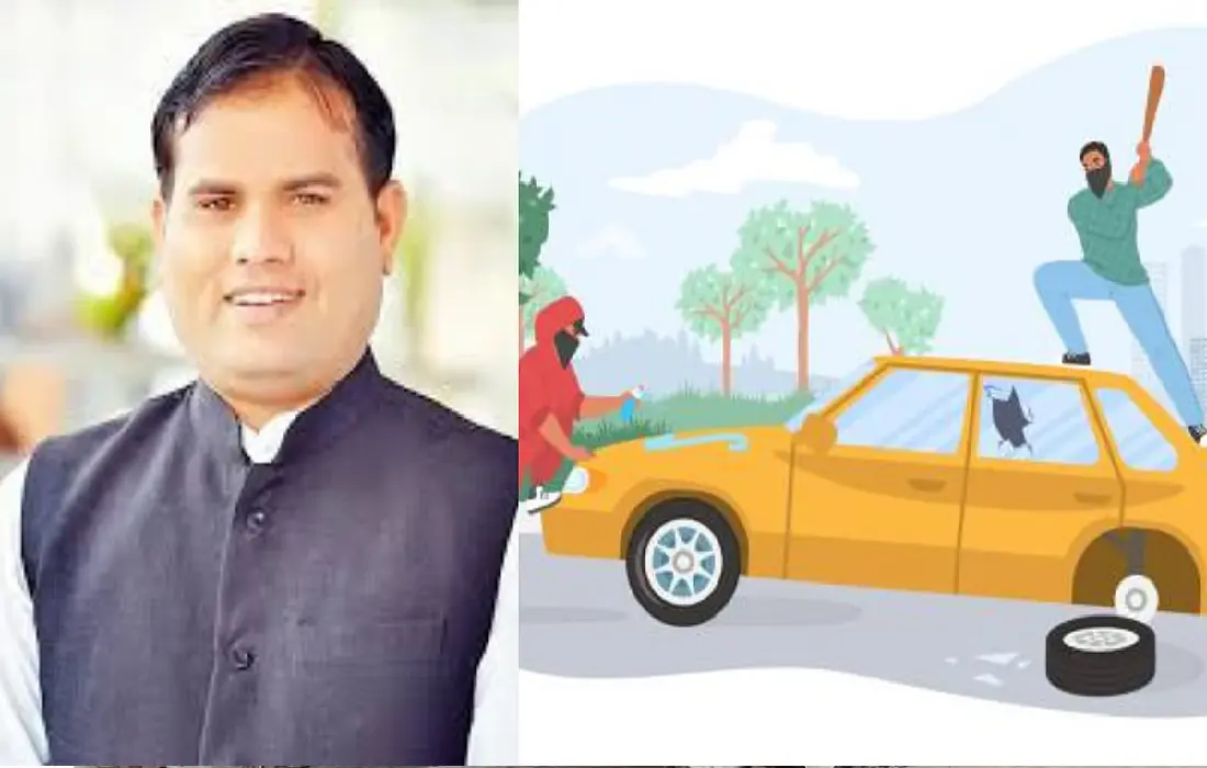 Congress leader Pradeep Ahirwar, Bullies attack