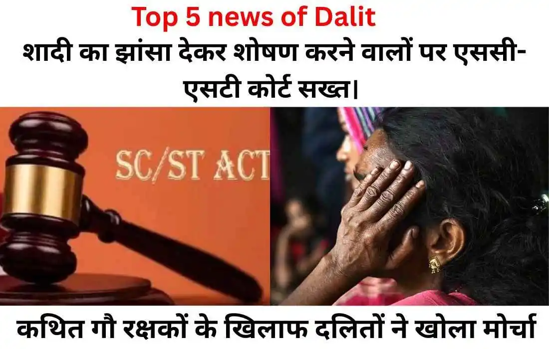 Top 5 news of dalit