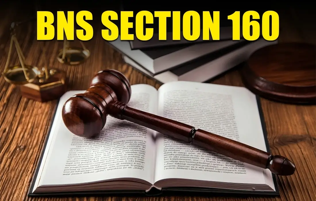 BNS Section 160, BNS Section 160 in Hindi