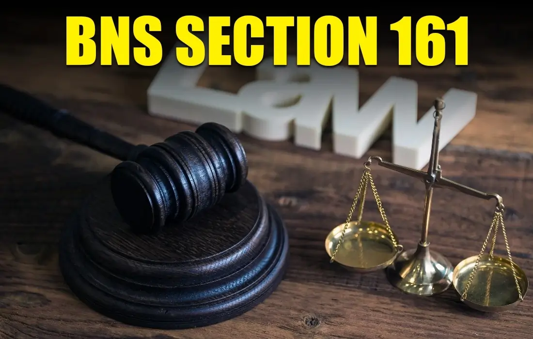 BNS Section 161, BNS Section 161 in Hindi