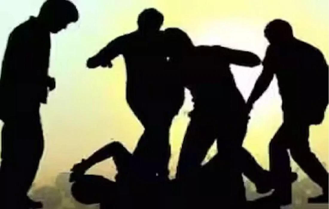 Brutally beaten up Dalits