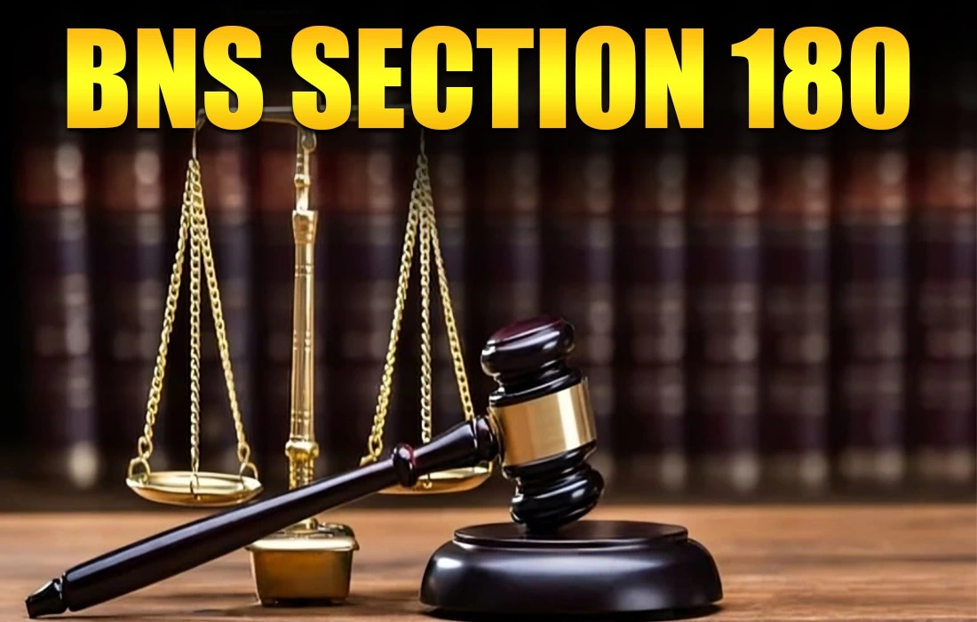 BNS Section 180, BNS Section 180 in Hindi
