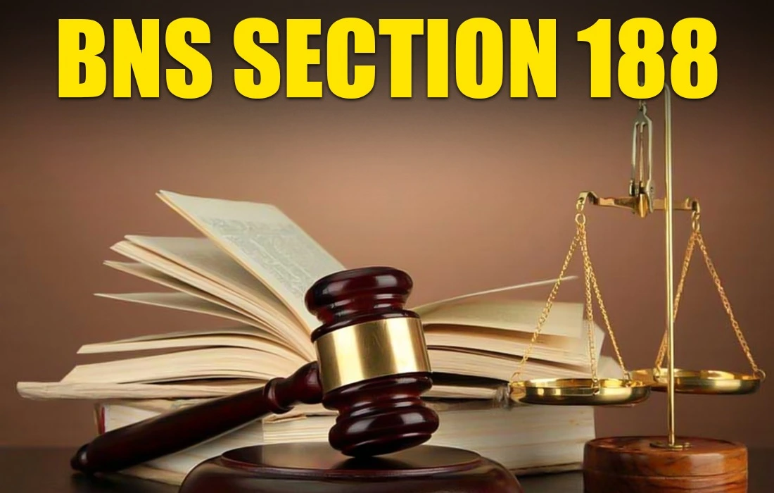 BNS Section 188 in Hindi, BNS Section 188