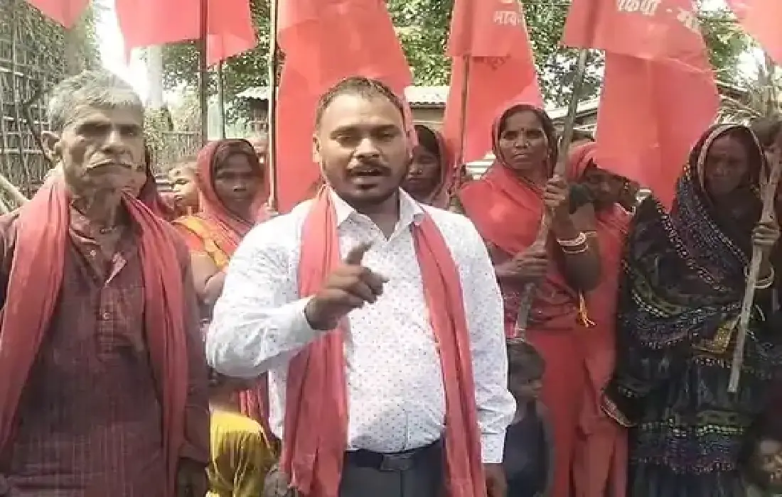 Begusarai news, Dalit community protest