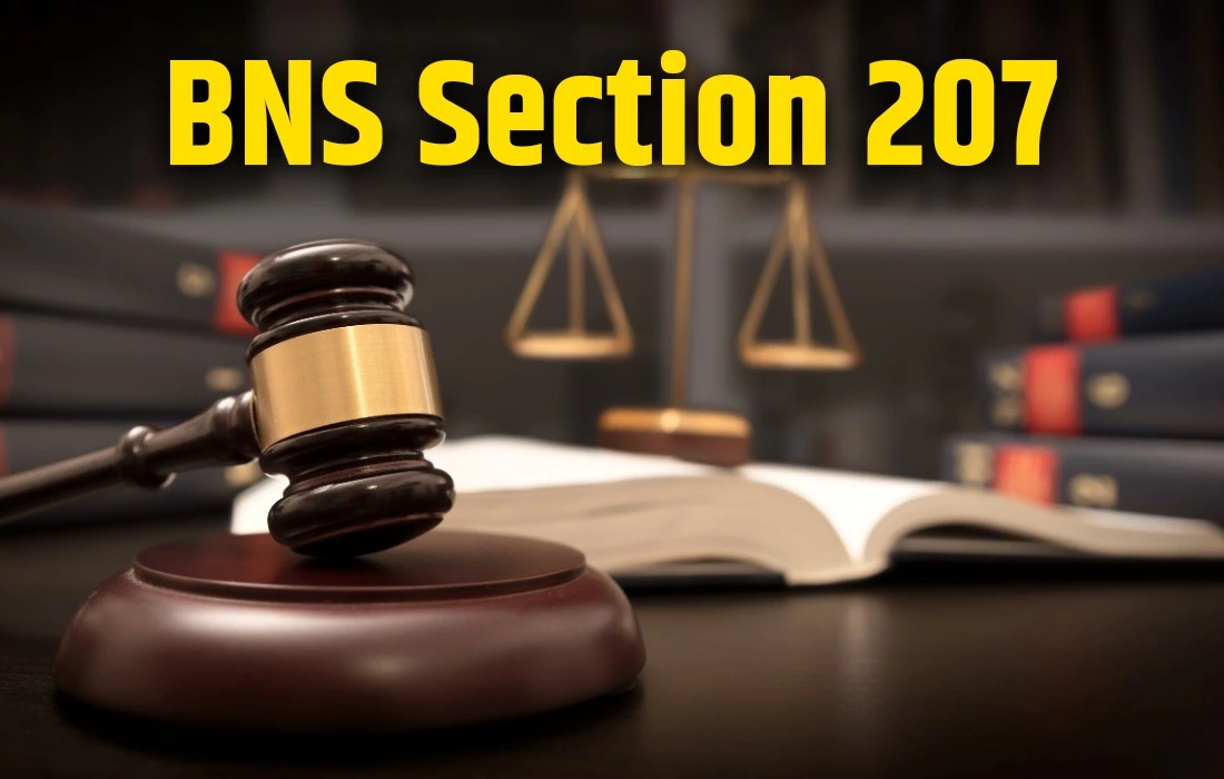 BNS Section 207, BNS Section 207 in Hindi