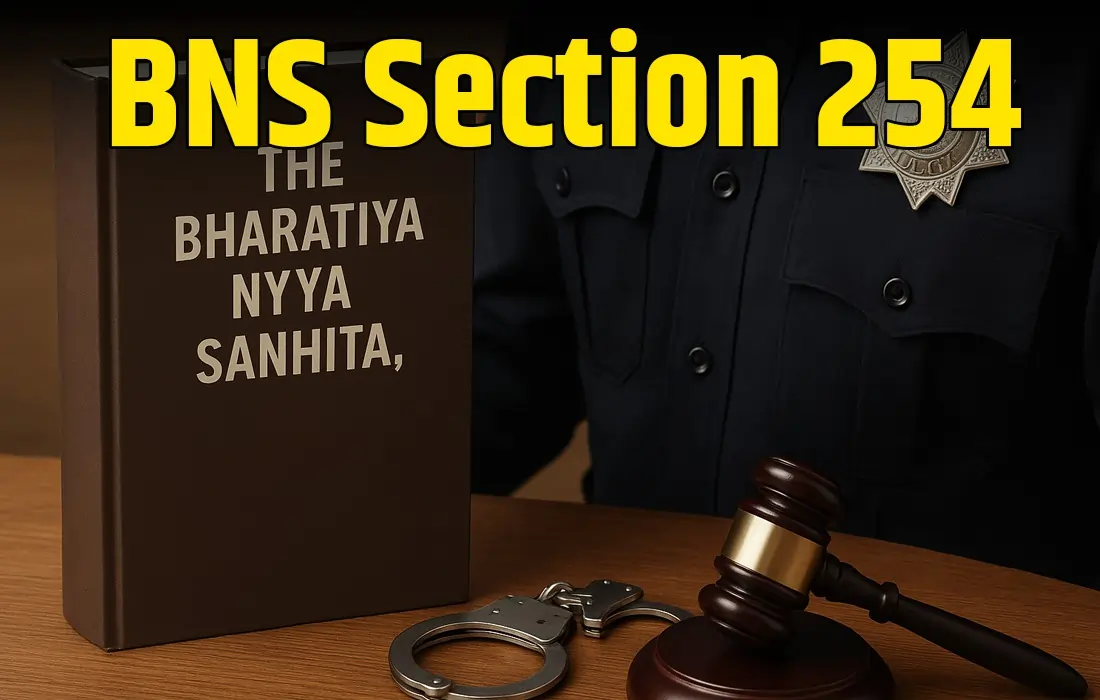 BNS Section 254, BNS Section 254 in Hindi