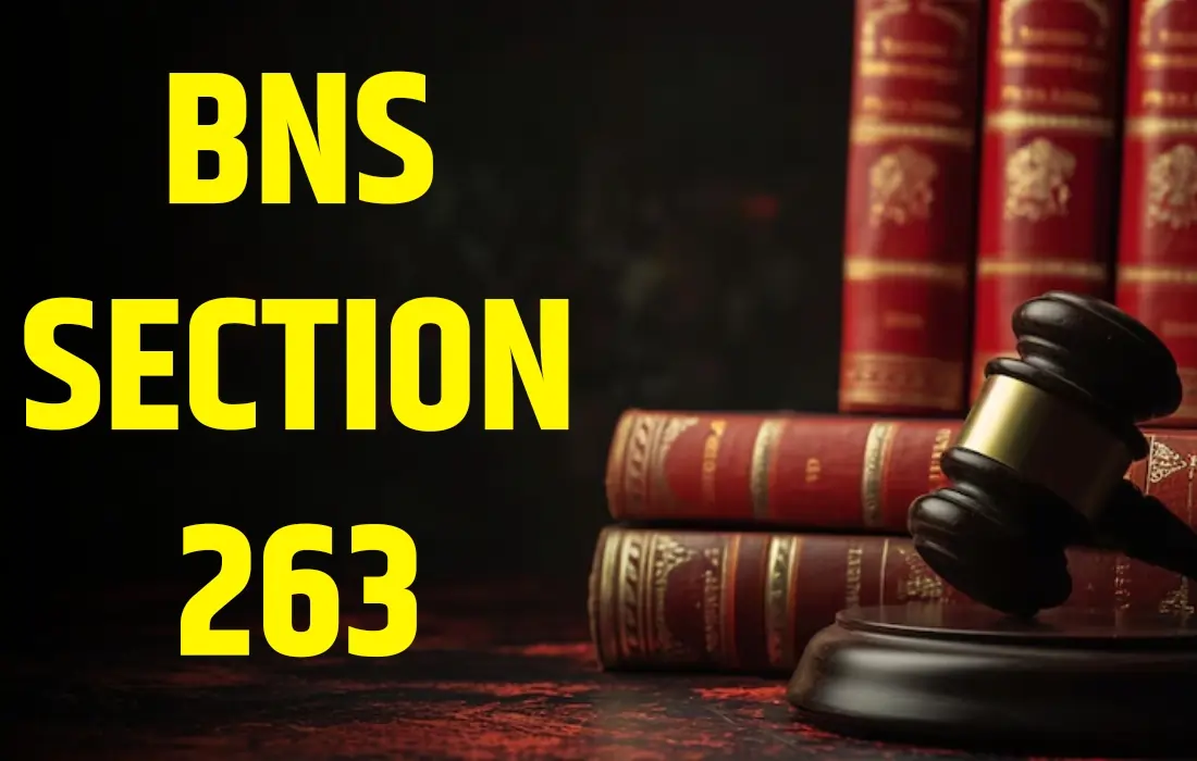 BNS Section 263 in Hindi, BNS Section 263