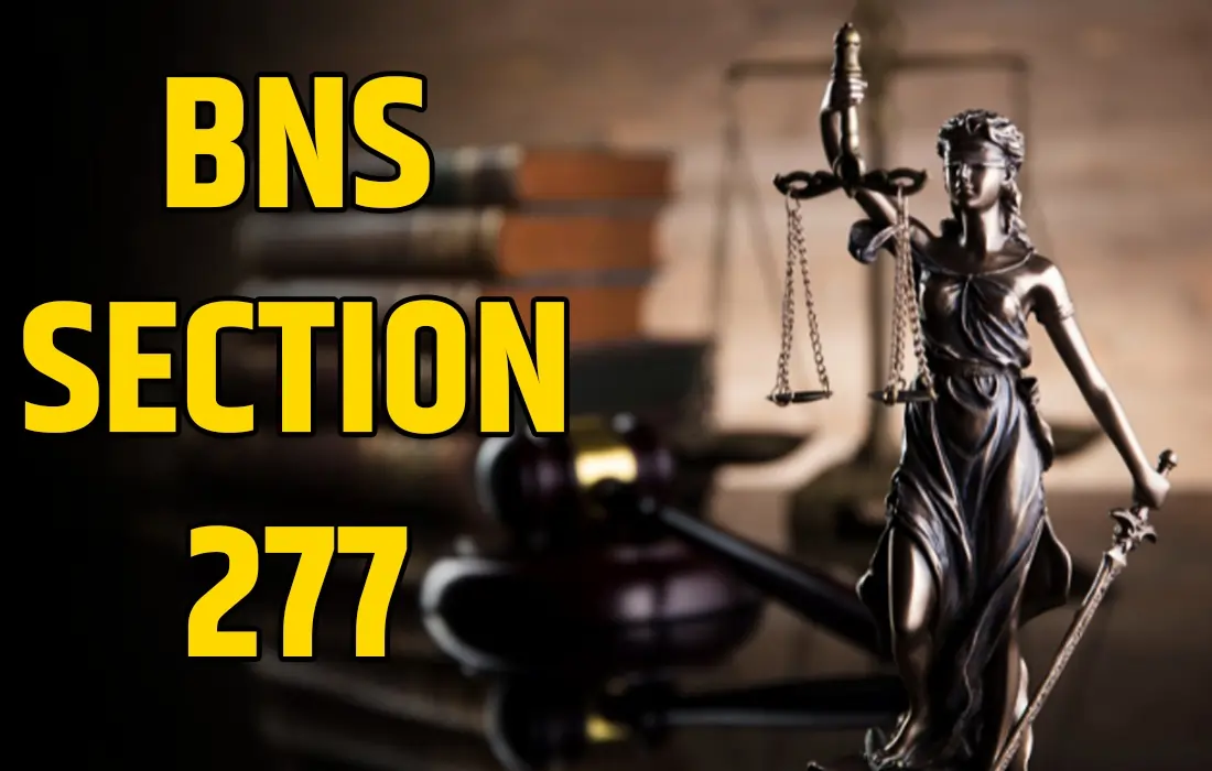 BNS Section 277, BNS Section 277 in Hindi
