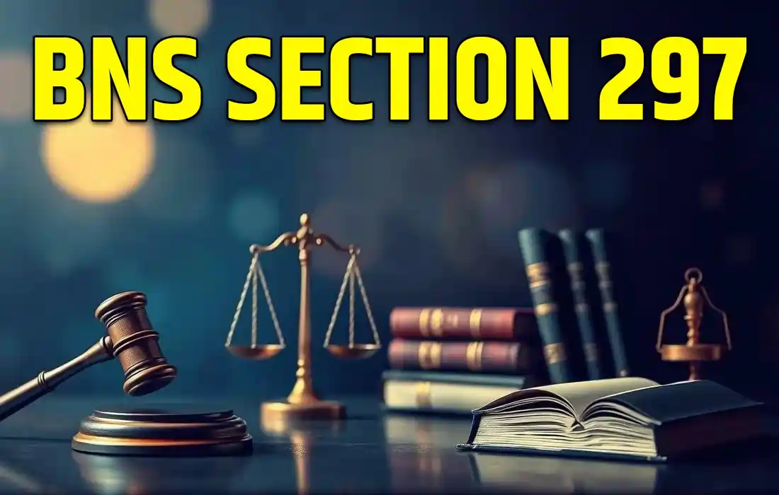 BNS Section 297 in Hindi, BNS Section 297
