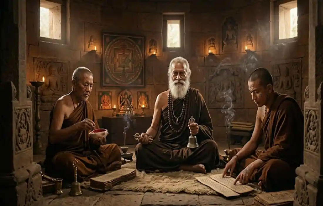 Tantric masters of Nalanda