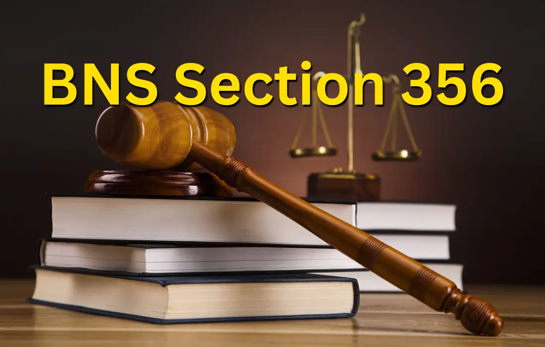 BNS section 356, BNS section 356 in Hindi