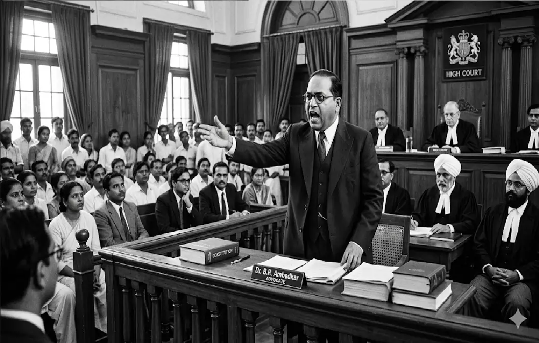 Babasaheb Roars in Court, Babasaheb