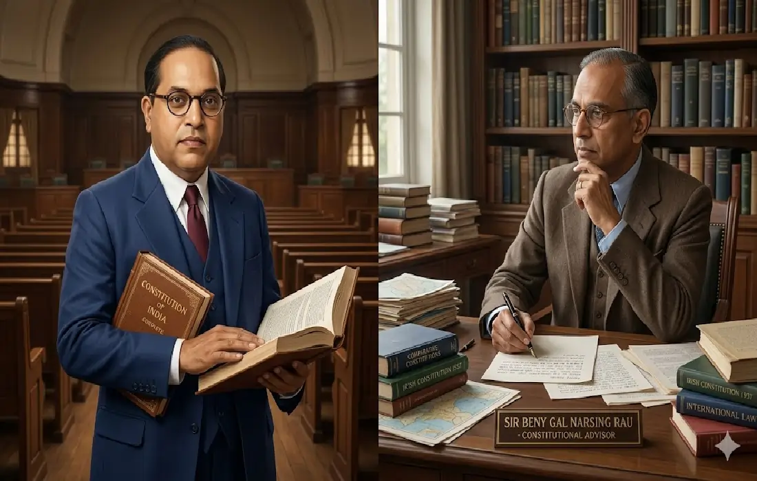 Dr. B.R. Ambedkar vs B.N. Rao, Drafting Committee