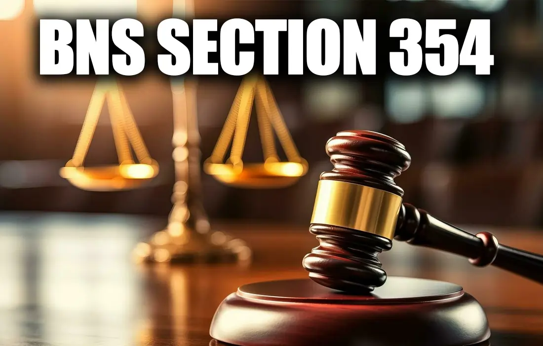 BNS Section 354, BNS Section 354 in Hindi